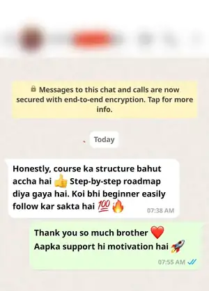 Message from a student about the course (10 of 13)